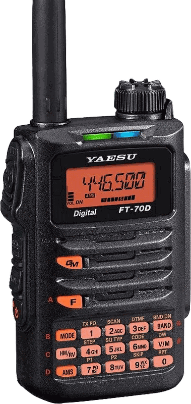 Yaesu FT-70DR handheld